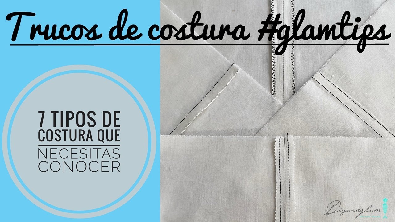 7 tipos de costura que necesitas conocer
