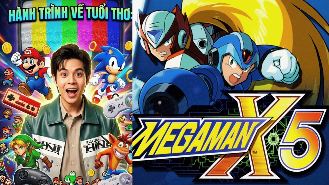 Người Già Chơi Game Cổ - Mega Man X5 #1