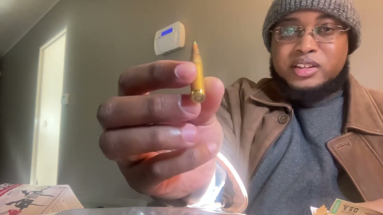 Winchester 5.56 62gr M855: Is green tip bad?