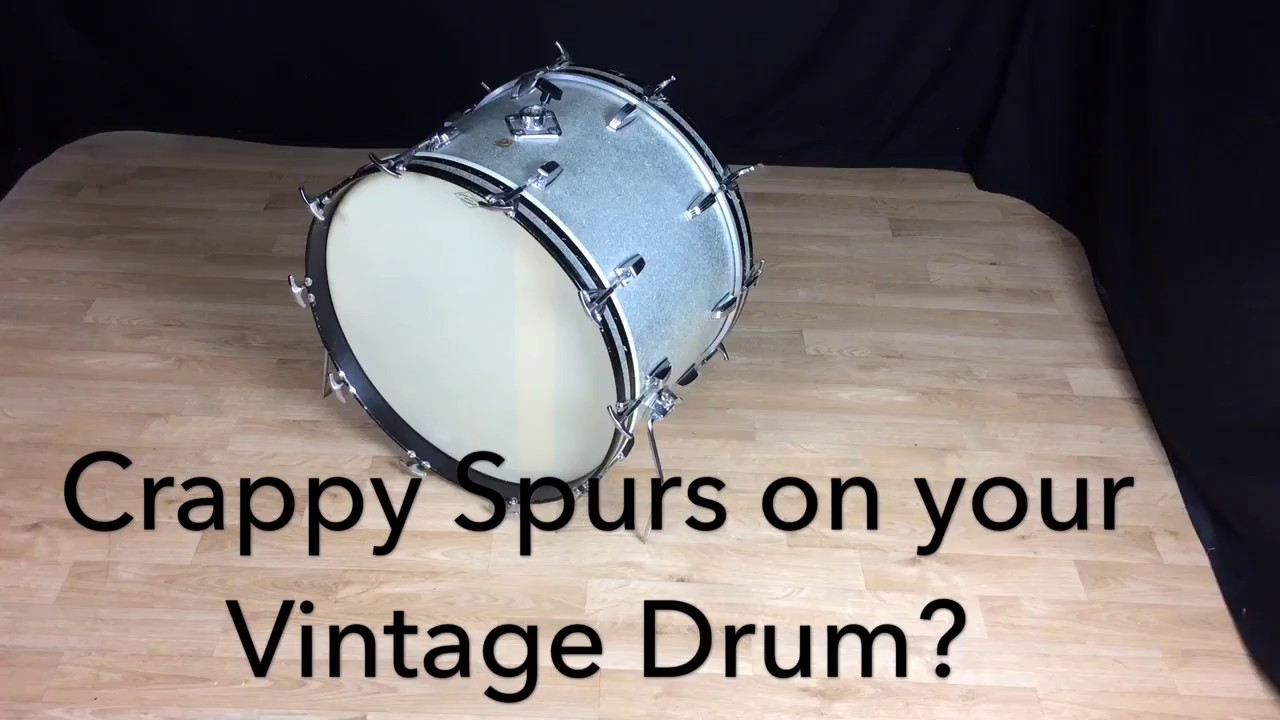 Bass Spur upgrade for Vintage Drums!