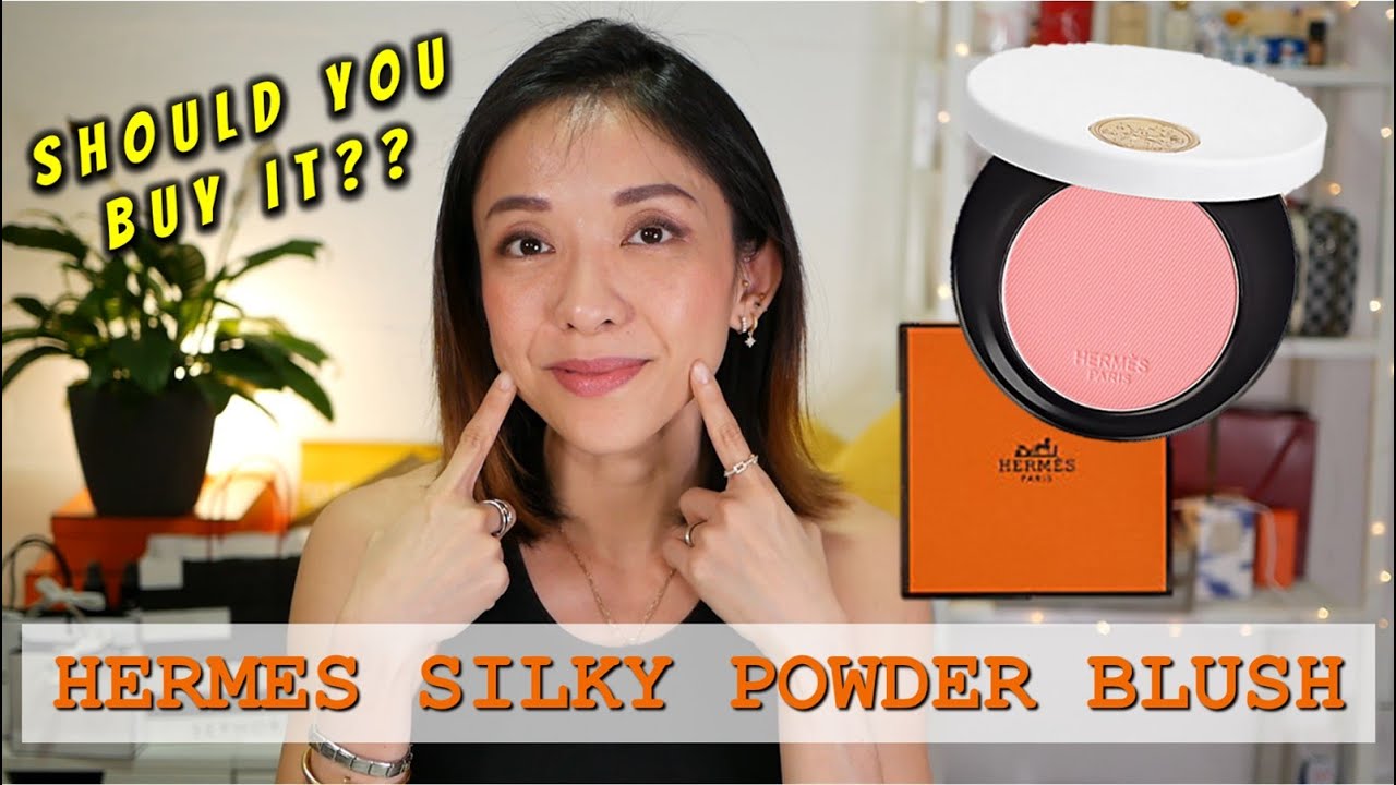 HERMES SILKY BLUSH POWDER | TRY-ON & THOUGHTS | SHOULD YOU BUY IT???? | KAT L