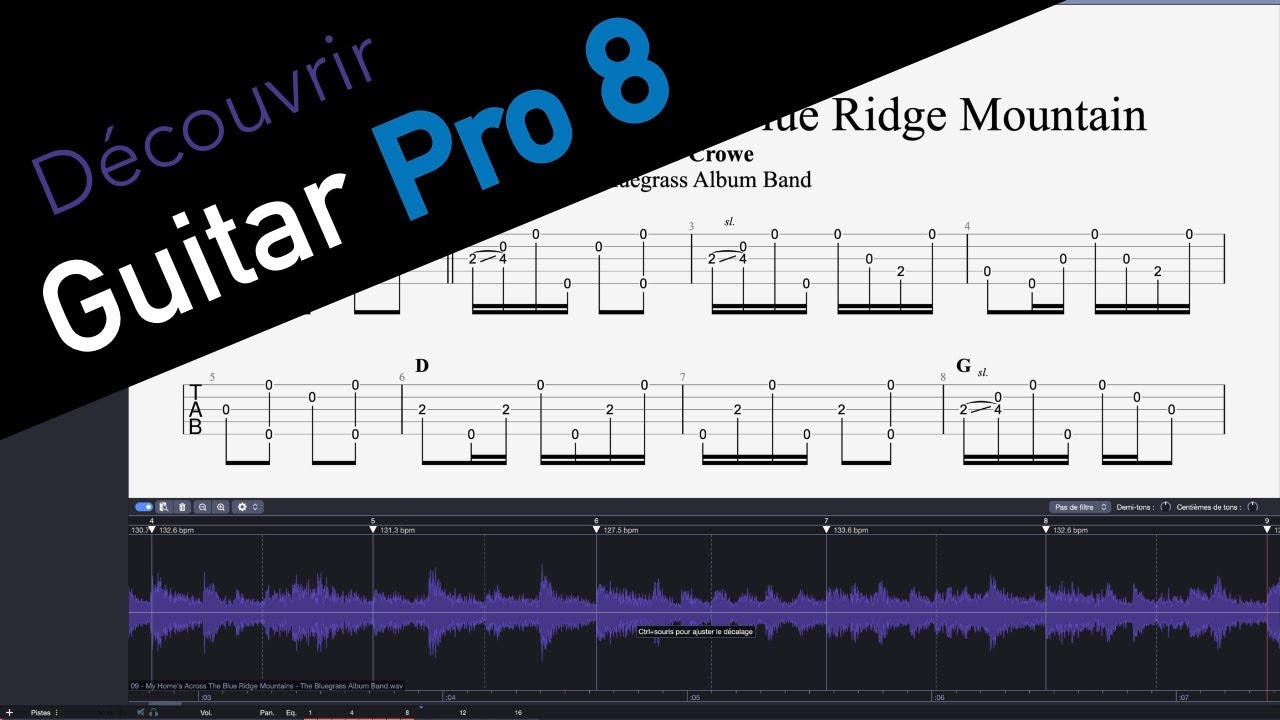 Découvrir Guitar Pro 8