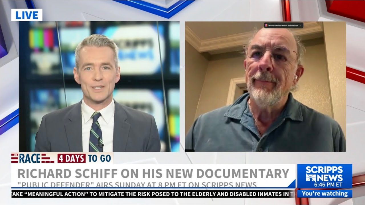 Scripps News Interview with Executive Producer Richard Schiff