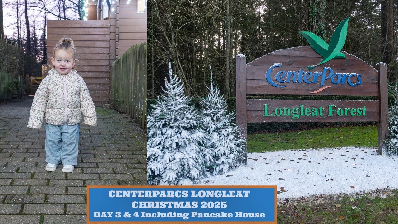Center Parcs Longleat Winter Wonderland |Christmas 2025 Vlog Series | Day 3 & 4