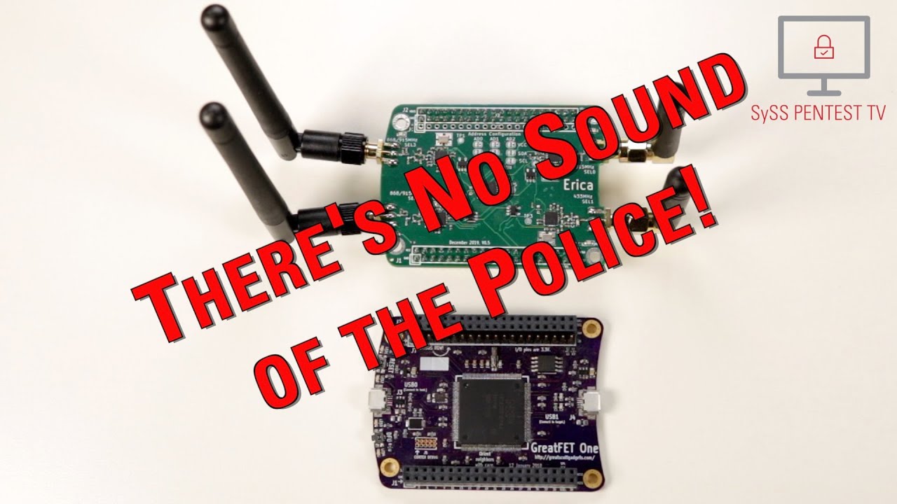 Reactive Jamming Attack Against ABUS Secvest Wireless Alarm System Using GreatFET One With Erica
