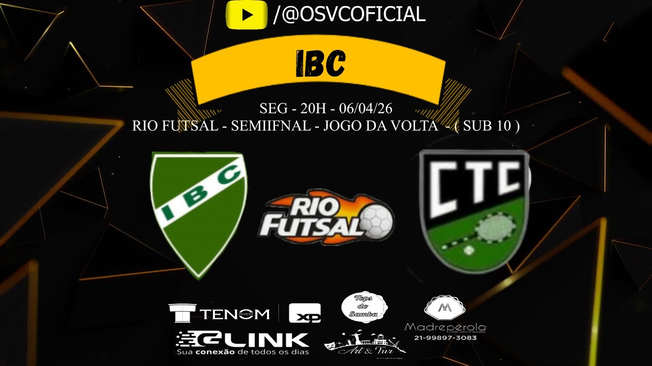 IBC X CASCADURA - ДО 10 лет - РИОФУТЗАЛ - ПОЛУФИНАЛ - 04.06.25 - LIVE