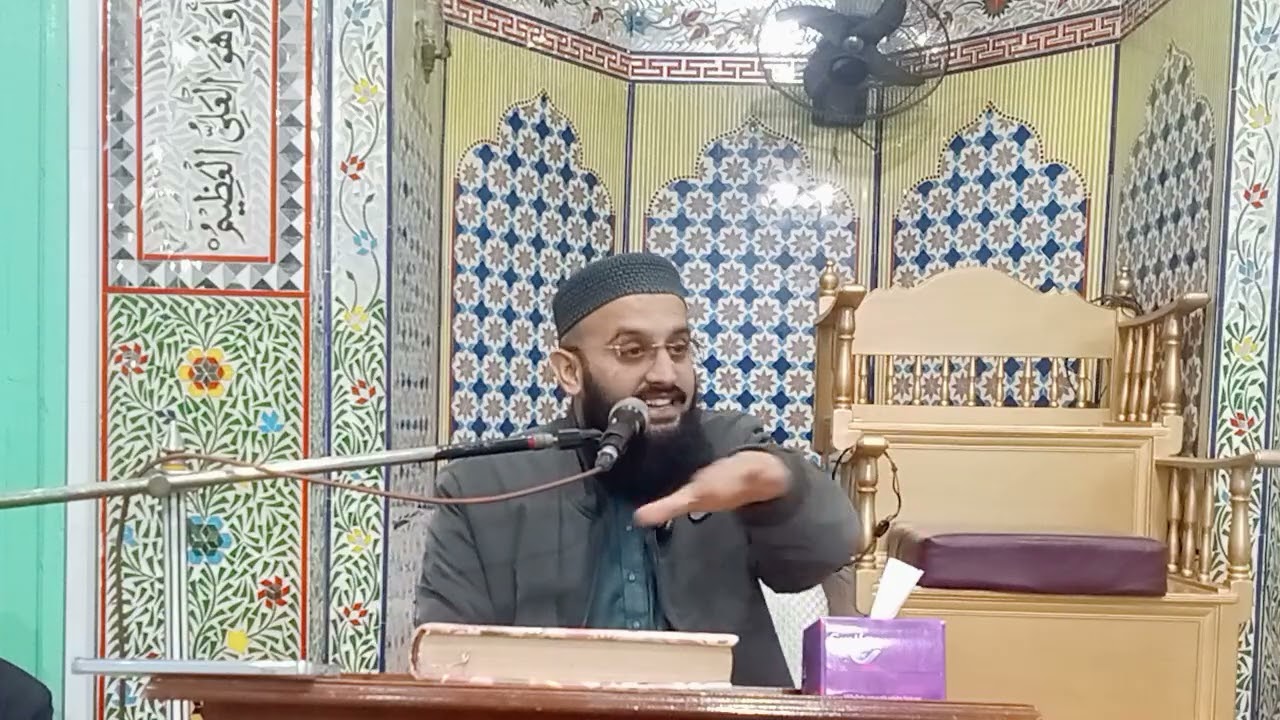 قائد پنجاب حضرت مولانا قاری احمد علی ندیم صاحب کے فرزند فاضل نوجوان  حضرت مولانا احتشام الحق صاحب 