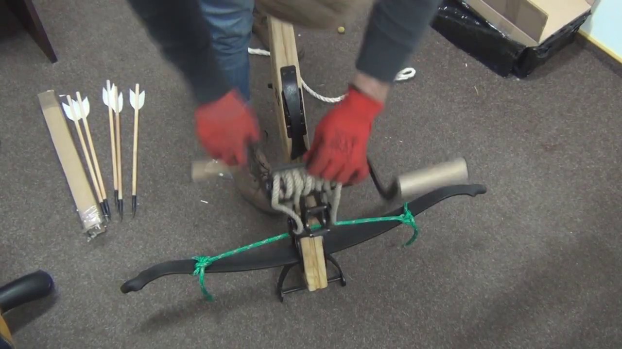 How to complete a traditional crossbow replica - Medieval King Shop