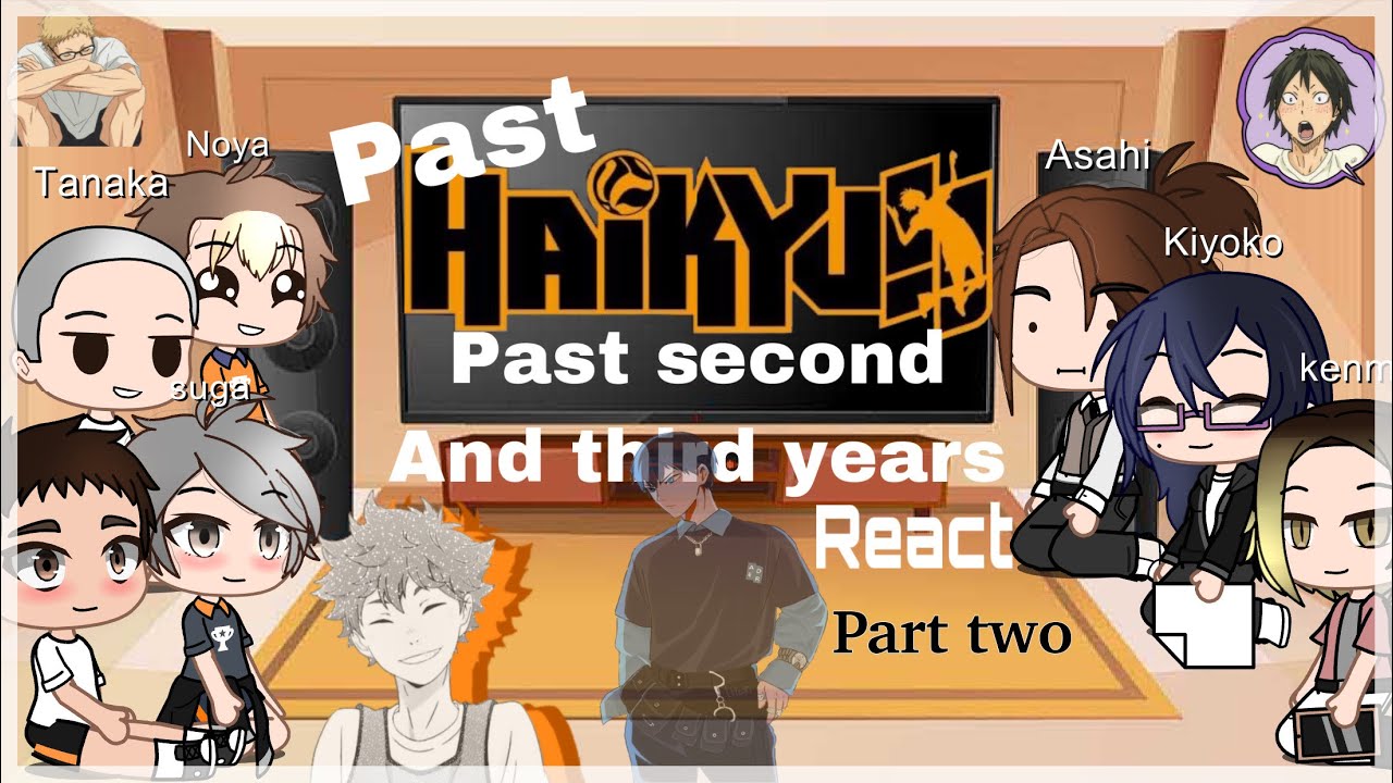 Past haikyuu react part two||ft. Kenma||mayleniix