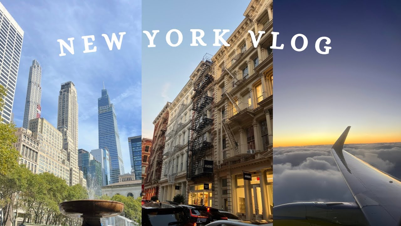 NEW YORK VLOG!! 