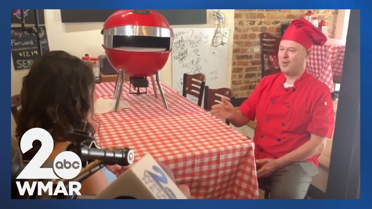 One Baltimore pizza chef is looking to take his invention to Shark Tank