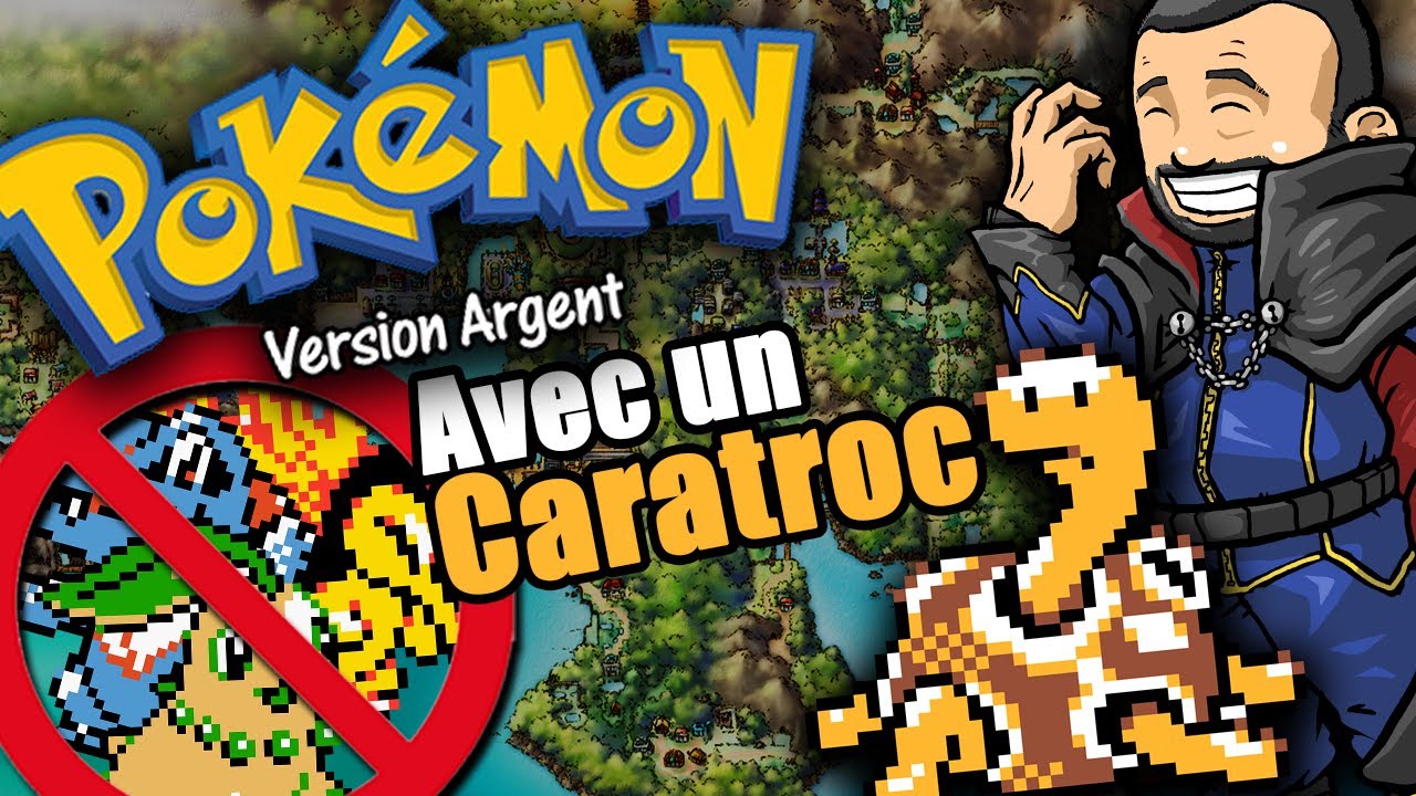 Finir Pokemon Argent avec un Caratroc