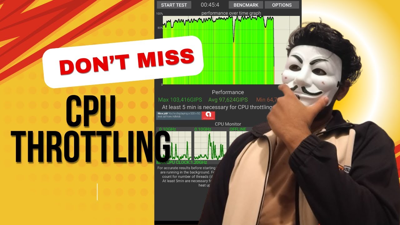 HOW TO DO CPU  THROTTLING TEST ? 🔥🔥🔥🔥