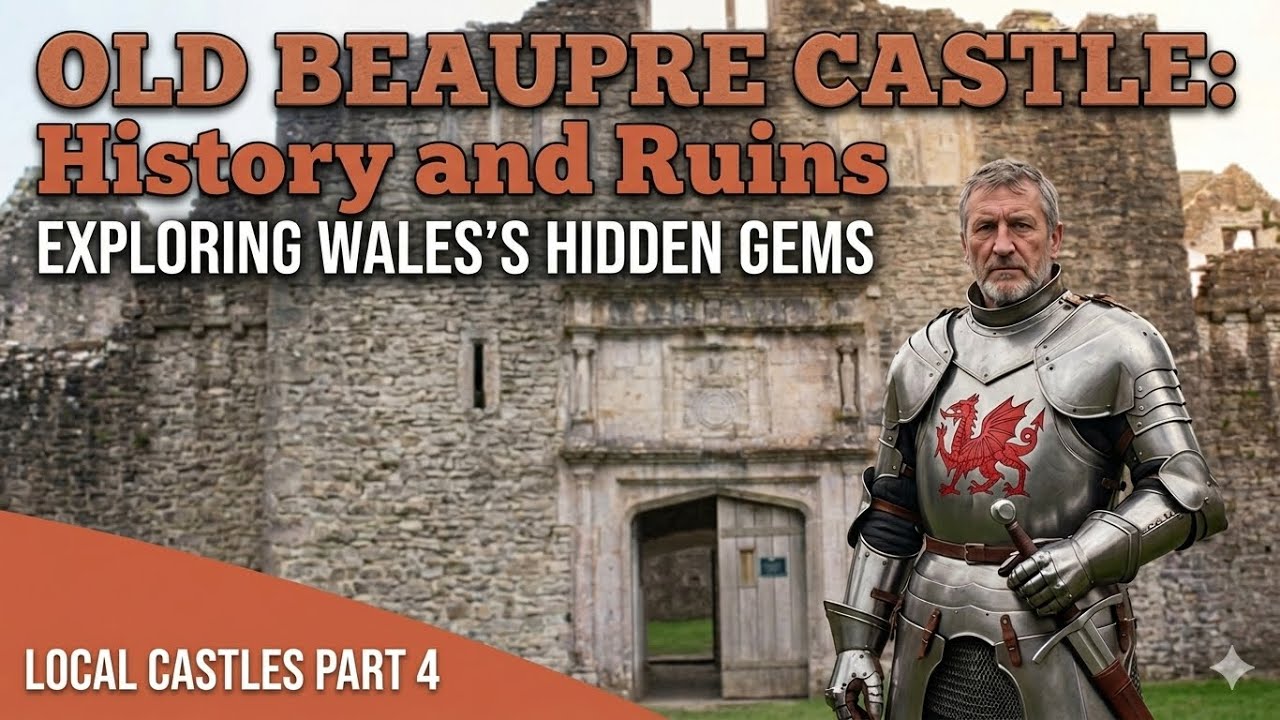 Beaupre Castle Full Walking Tour - Cowbridge, South Wales.