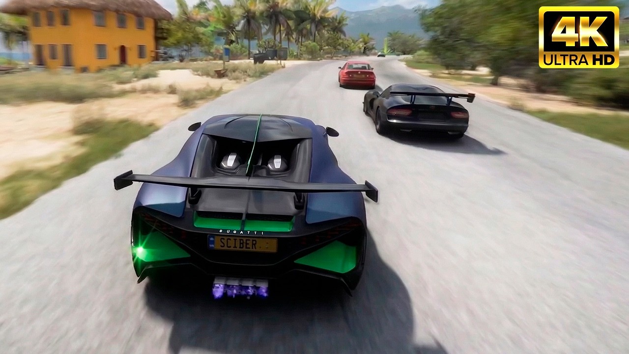 Bugatti Divo VS Supercars | Forza Horizon 5 | Xbox Series S controller gameplay