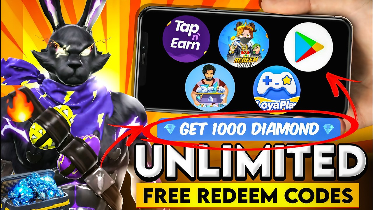 Finally I Found Free Redeem Code App 🤩 | Trying 100 Redeem Code Apps To Get Diamonds 💎