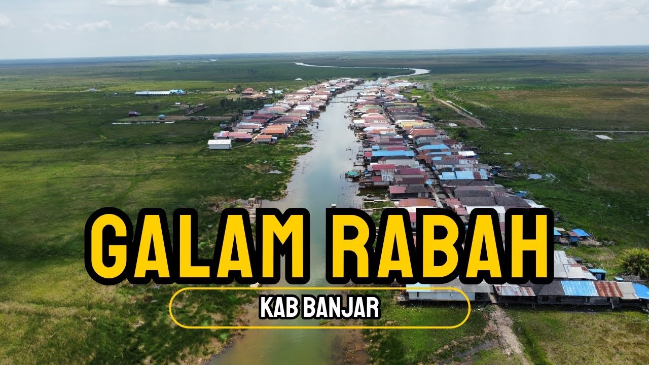 Road trip jalur sunyi kalimantan selatan Part 1# Sungai Tabuk - Galam Rabah
