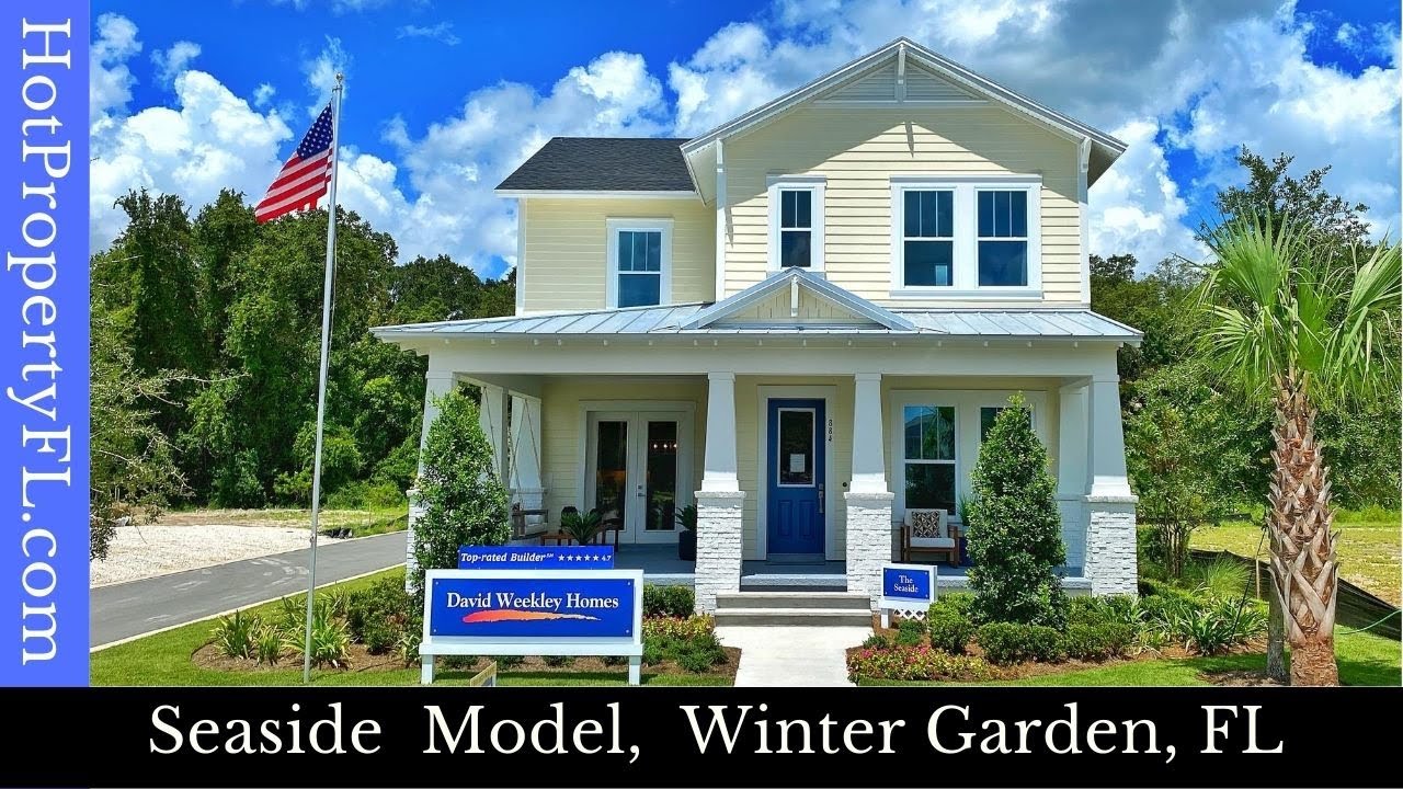 Florida New Model Home Tour | Oakland Park, Winter Garden, FL. | David Weekley Homes