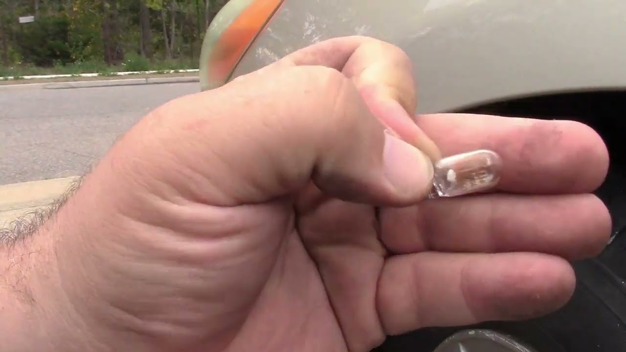 How To Replace The Front Side Marker Bulb On A 2007-2011 Toyota Camry