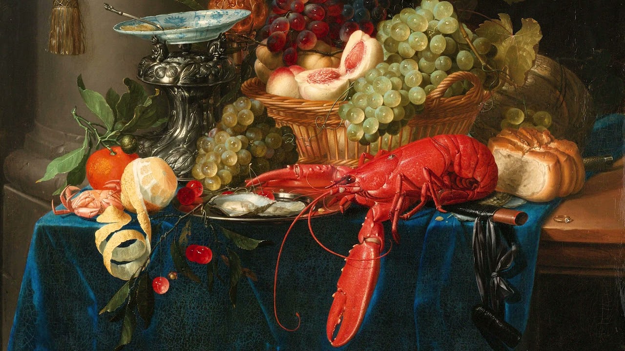 TV frame painting - The Lobster