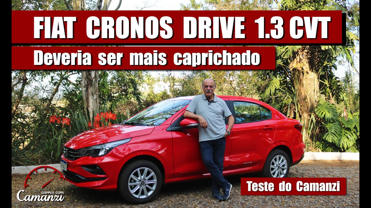 Fiat Cronos 1.3 CVT: anda bem, mas faltam umas coisas dif&iacute;ceis de acreditar - Teste do Camanzi