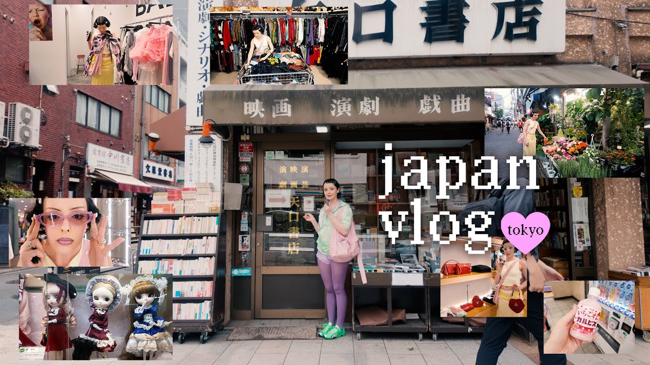 JAPAN VLOG | tokyo: cacarecos fofos em harajuku, mangás vintage em jimbocho, lojas de luxo em ginza