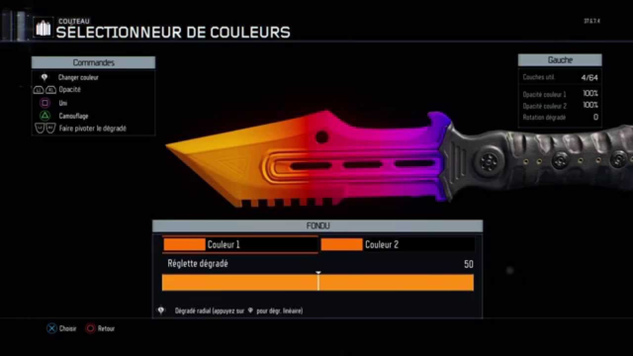 Black Ops III : Le Camo : Couteau