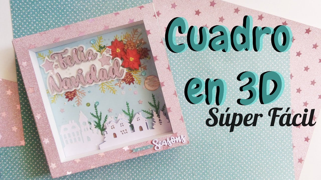 CUADRO en 3D  NAVIDAD (2021)