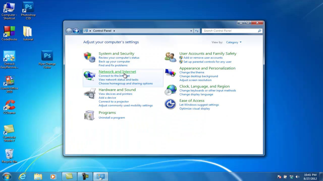 How To Make Local Area Connection in Windows 7 ( LAN ) Hindi / Urdu