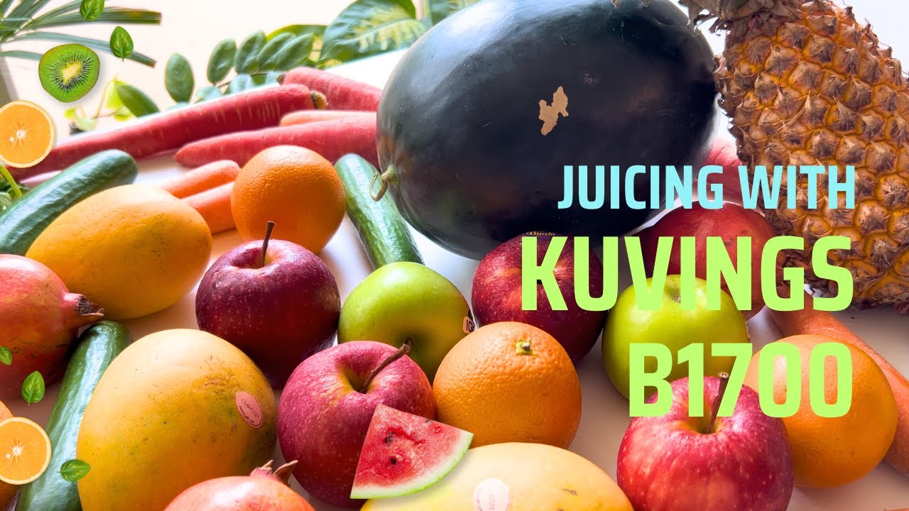 Kuvings B1700 Juicer || Fruits & Vegetables Juicing