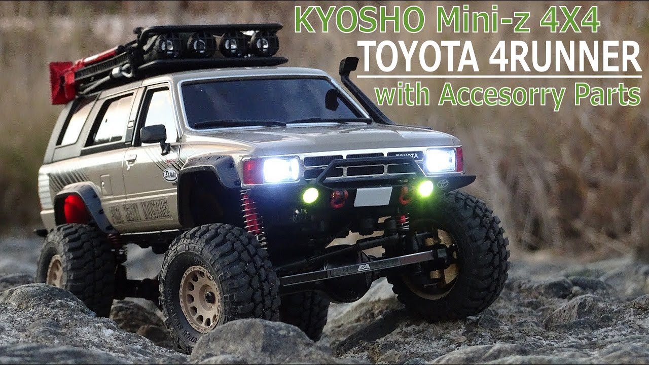 【MINI-Z 4X4】「TOYOTA 4RUNNER」 タイヤ換装後テスト 2022/12/25 ラジコン オフロード スケールクローラー