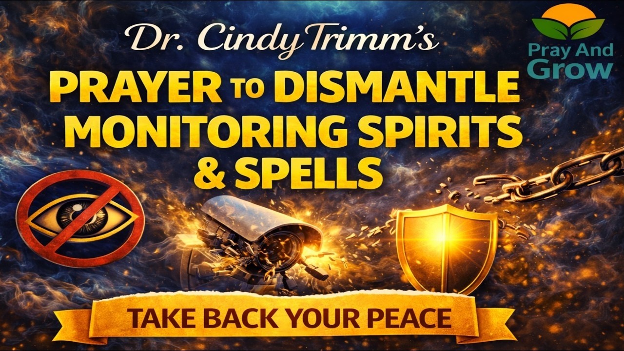 Dr. Cindy Trimm’s Prayer to Dismantle Monitoring Spirits and Spells | Take Back Your Peace