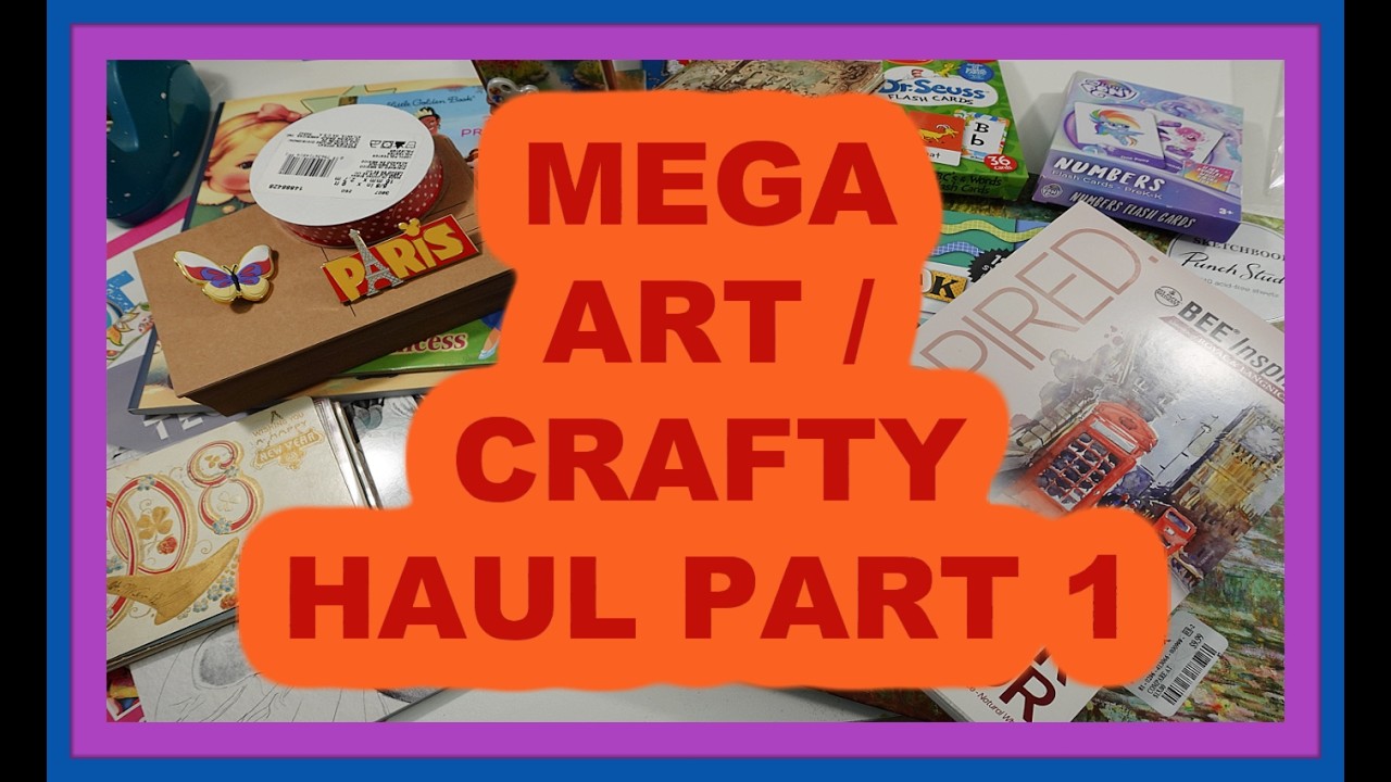 MARCH MEGA ART/CRAFTY HAUL