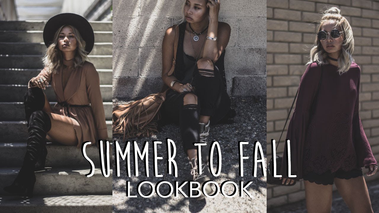 Summer To Autumn Lookbook: Fall Transitional Outfits (Modern Bohemian)
