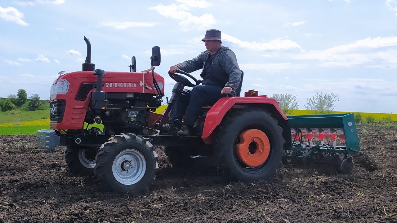 Посів сої або як одним Шифенгом прогодувати ціле місто. Шифенг SF240.