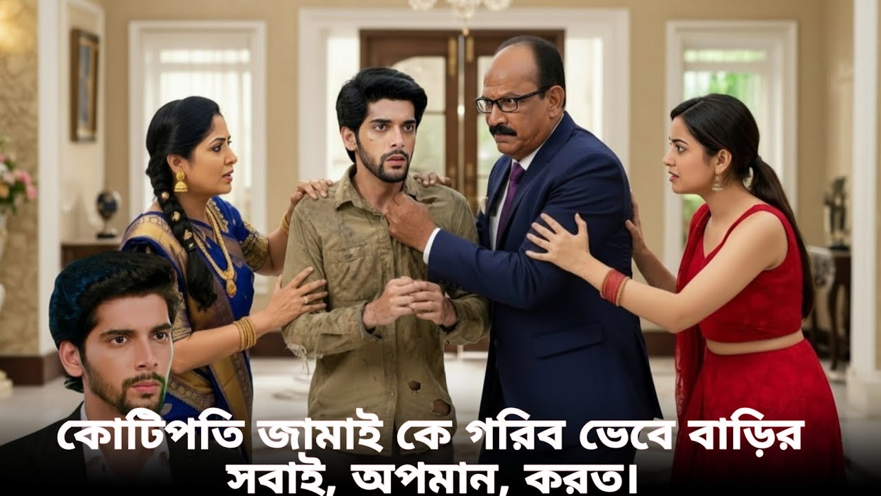 জামাইকে গরীব ভেবে সে তাকে অপমান করেছিল! কিন্তু তার আসল পরিচয় সবাইকে অবাক করে দিয়েছিল। moralstory