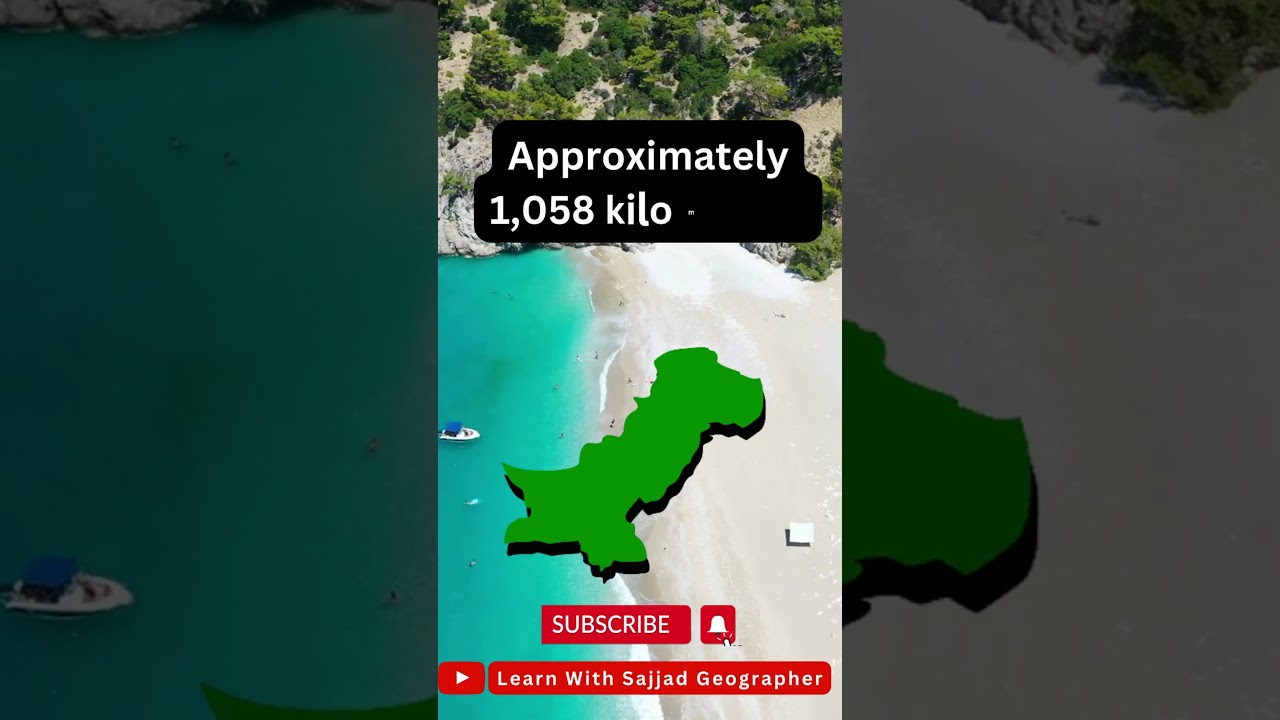 Pakistan's Coastline Length