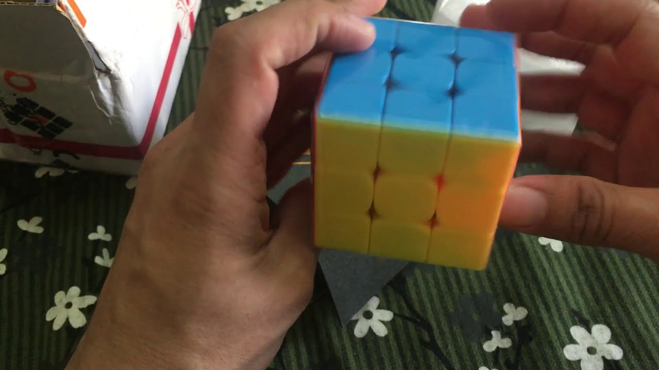 UNBOXing_01 = Moyu weilong GTS2 magnetic 3x3x3 rubic Cube