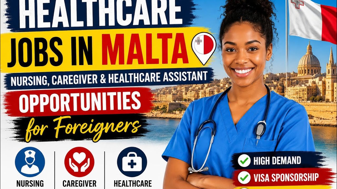 Healthcare Jobs in Malta: Nursing, Caregiver & Healthcare Assistant Opportunities for Foreigners 🇲🇹