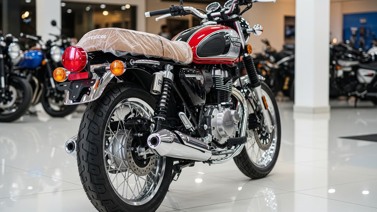 🔥Tata Classic 125 2026  Red–Most Stylish, Royal 125c Bike! | Full Review, Price, Mileage & Launch |
