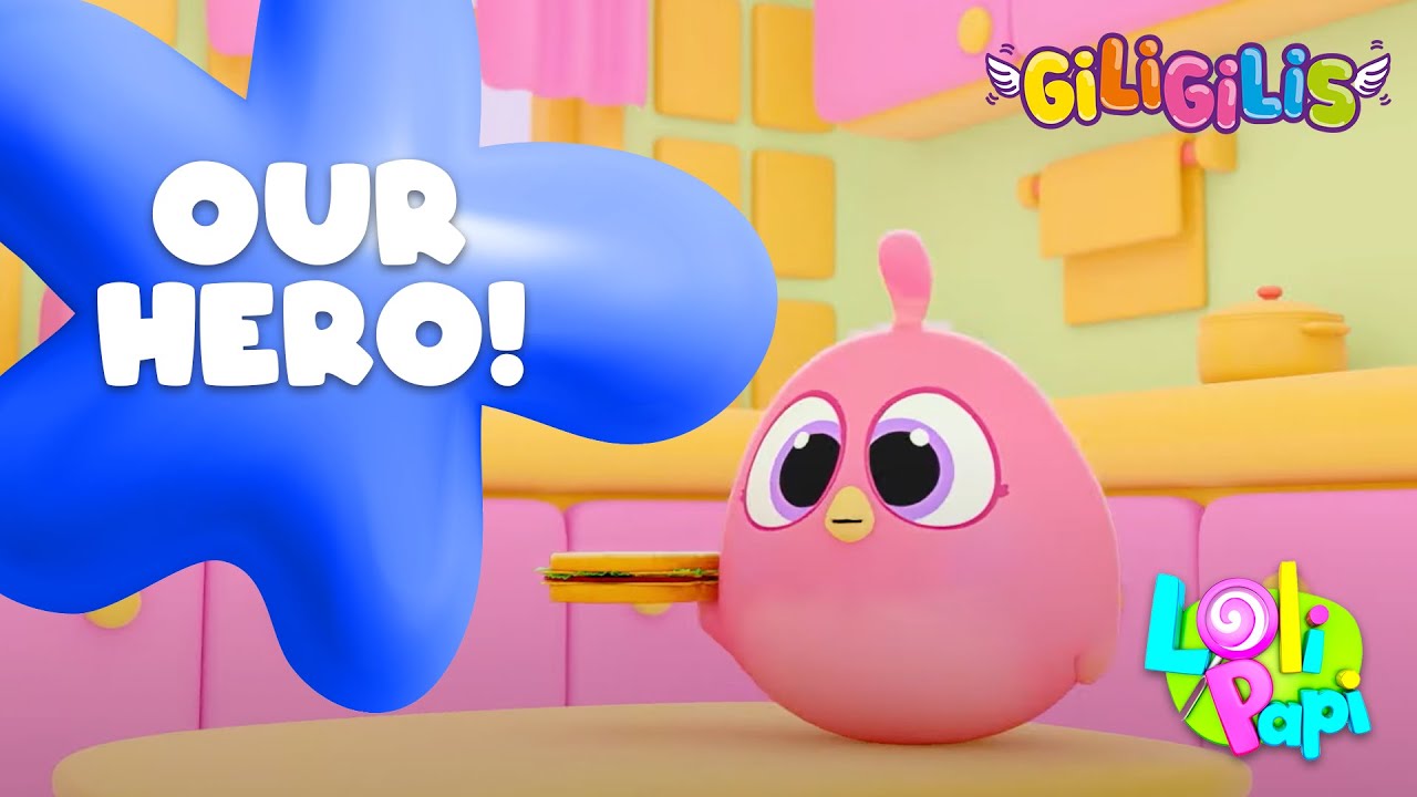Our Hero 💙 Blue Gili is Saving the Day - Giligilis | Cartoons & Baby Songs | Toddler - Lolipapi