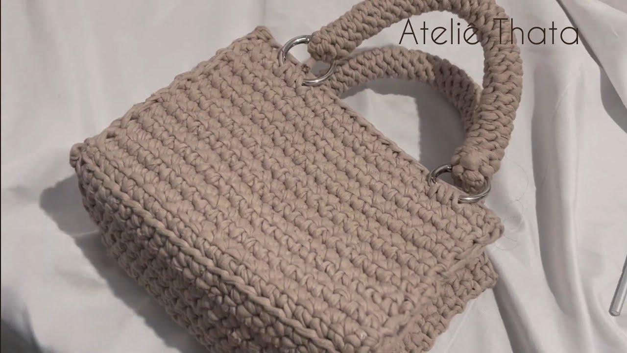 A bolsa perfeita para o verão. Vídeo tutorial sobre crochê