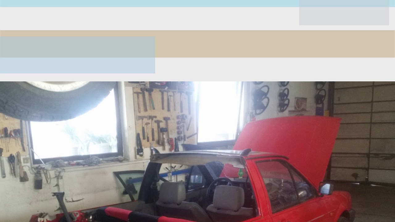 VW Polo 86C 2F Steilheck umbau Pick up Teil 1