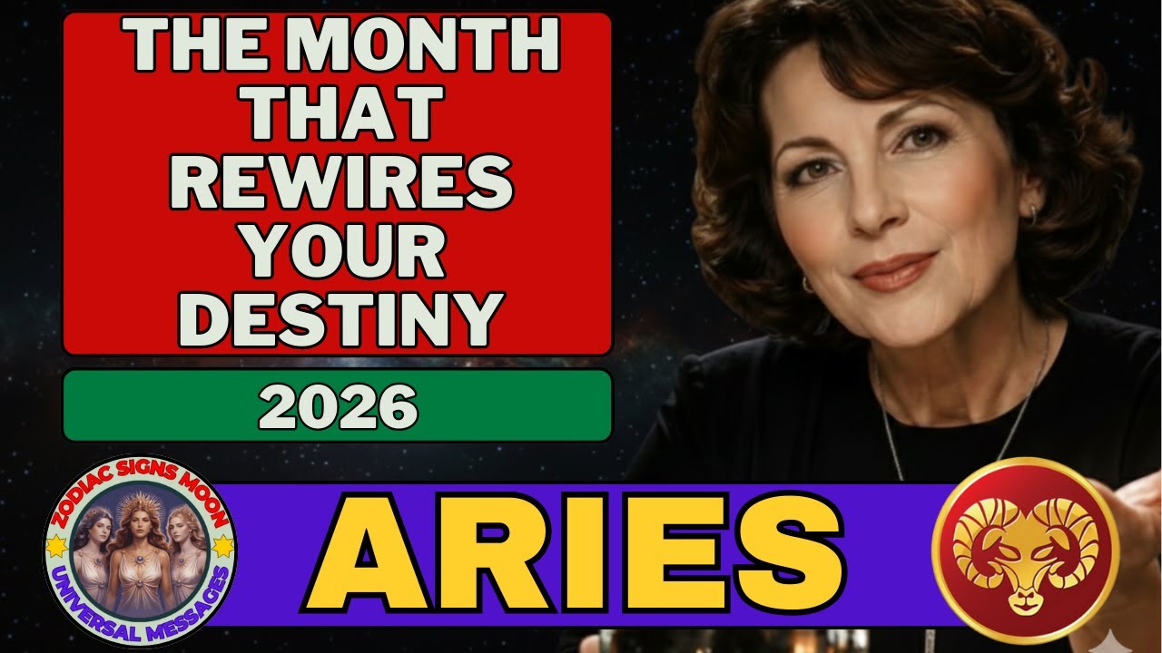 Aries January 2026: The Month That Rewires Your Destiny ♈ | Zodiac Signs Moon