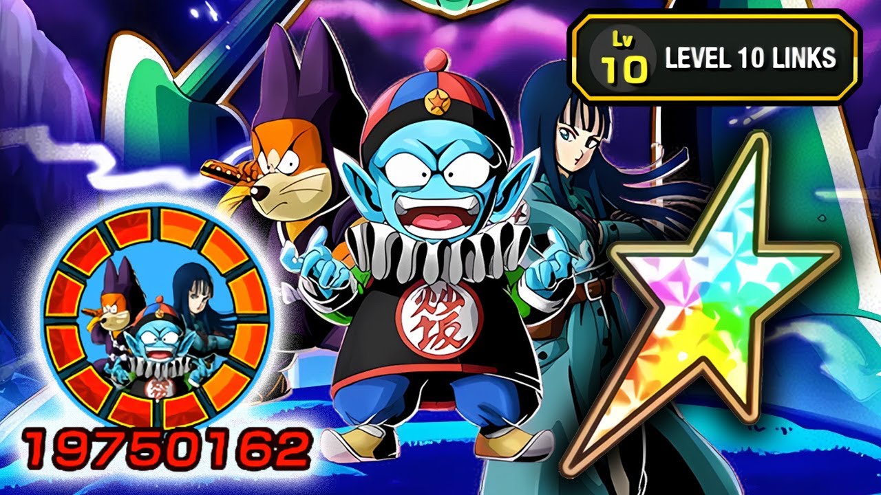 100% NEW LR PILAF & SHU & MAI LEVEL 10 LINKS SHOWCASE! Dragon Ball Z Dokkan Battle