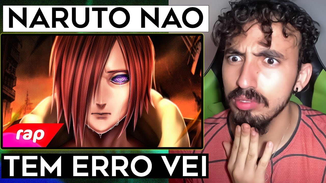 Rap do Nagato (Naruto) - MINHA DOR | NERD HITS | Leozin React