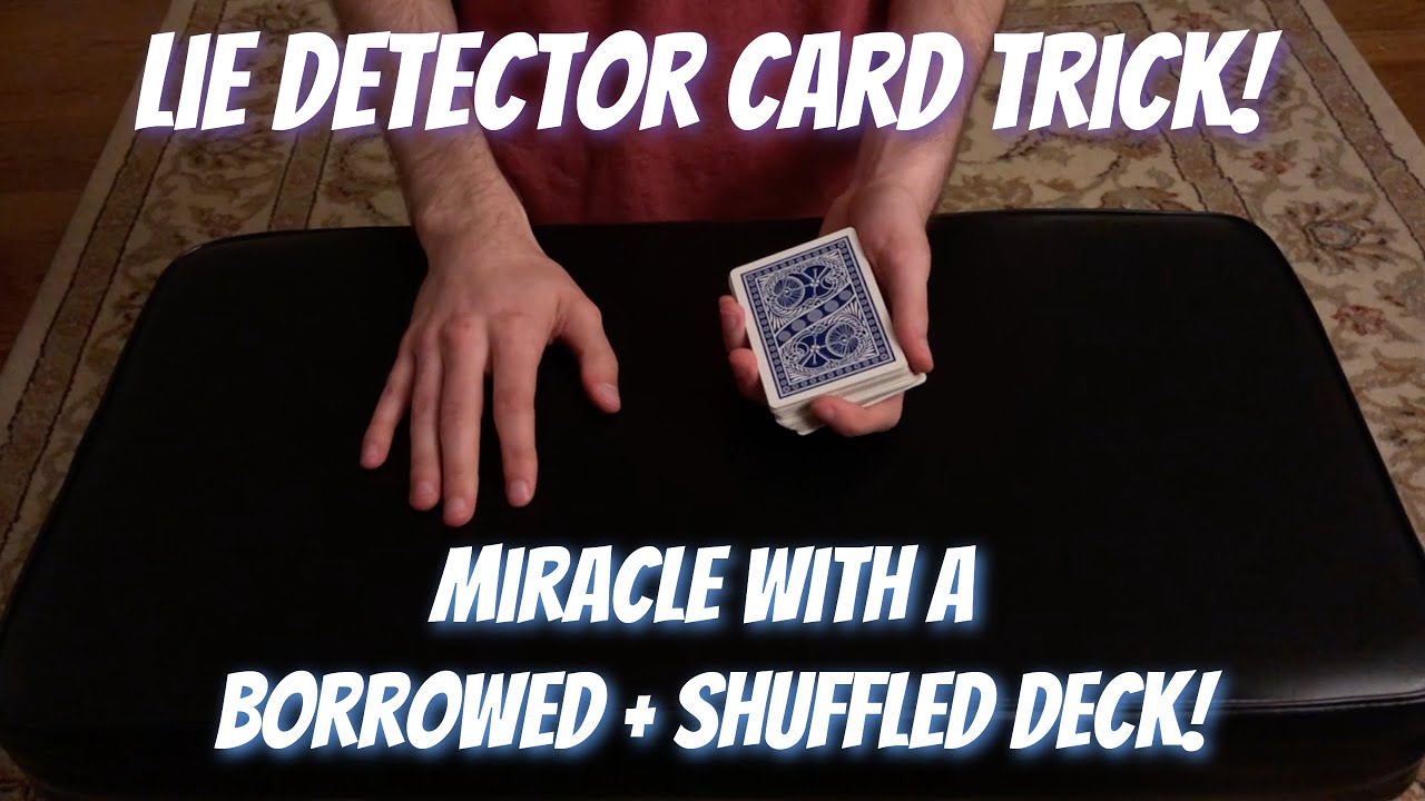Найди ложь — совершенно НЕВЕРОЯТНЫЙ карточный фокус! Выступление/Урок