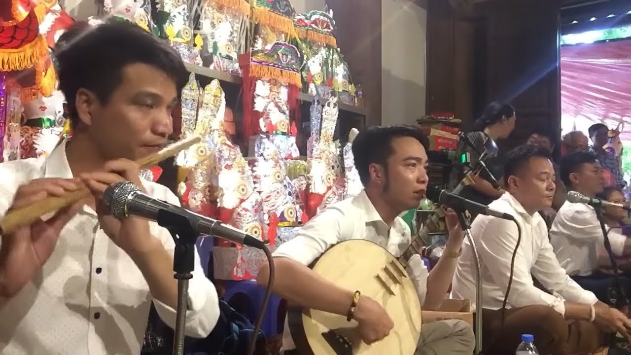 hát văn hoài thanh , tam vị chúa mường