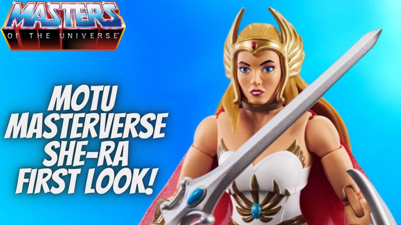 Masters Of The Universe Masterverse She-Ra Figure First Look!!
