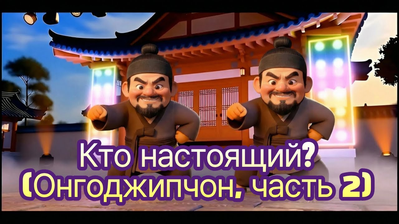 [Корейская классическая сказка]  «Онгоджип». Часть 2